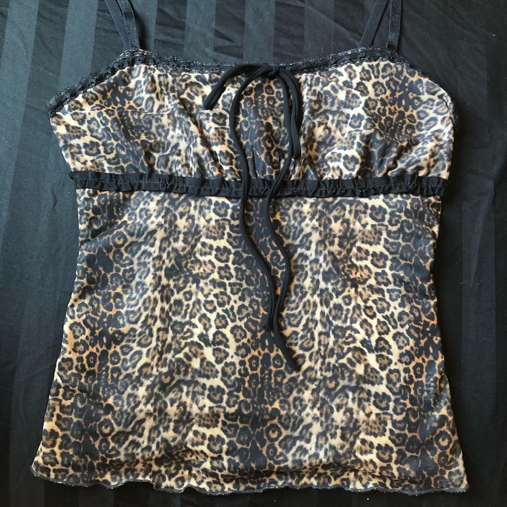 🦋 cheetah print baby doll current mood blouse🦋